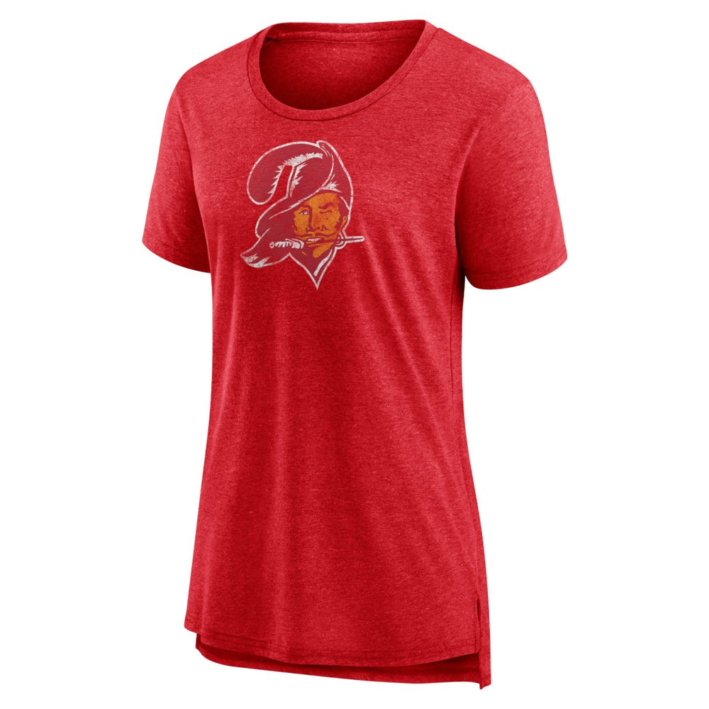 Women's Throwback Team Logo Tri-Blend T-Shirt - Tampa Bay Buccaneers T-shirts