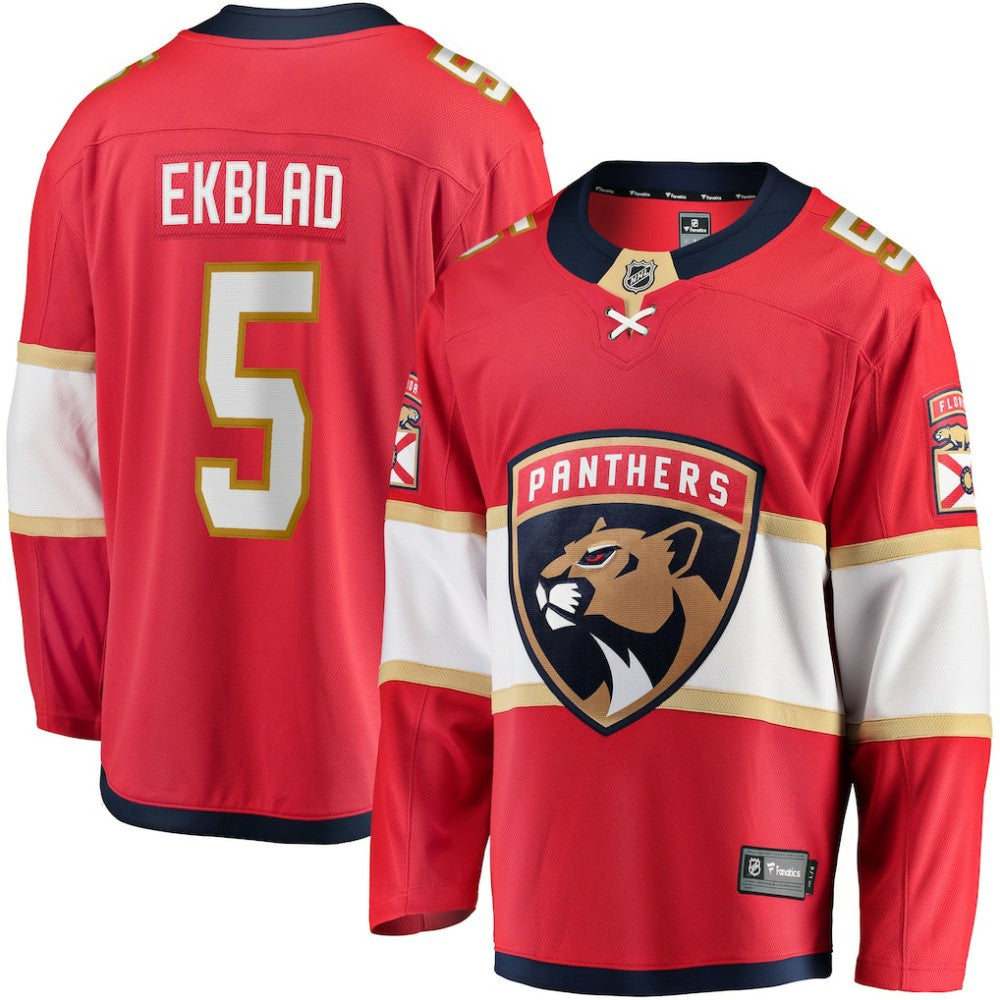 NHL Aaron Ekblad Florida Panthers Fanatics Home Team Breakaway Player Jersey