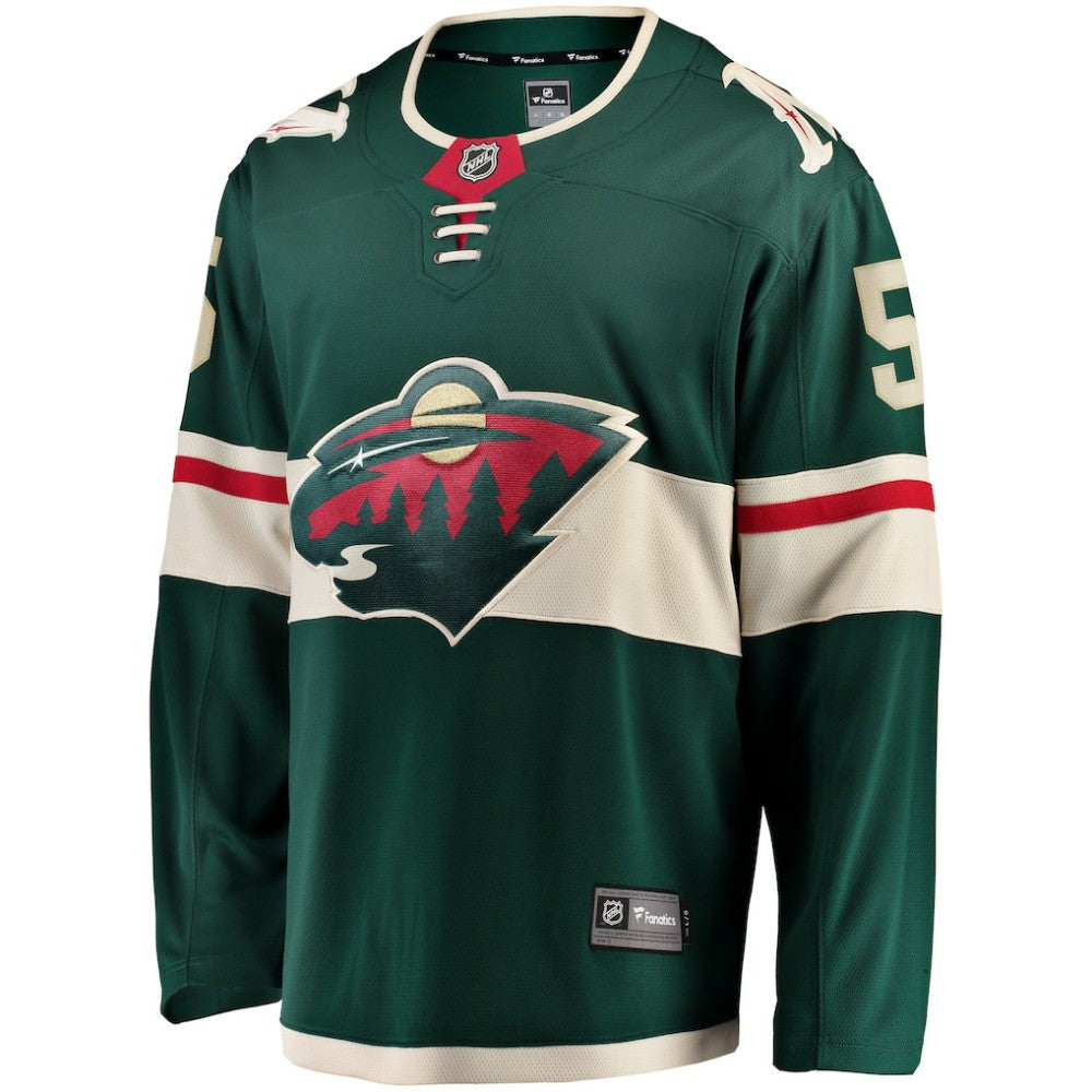 NHL Jake Middleton Minnesota Wild Fanatics Home Breakaway Player Jersey