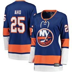 NHL Sebastian Aho New York Islanders Fanatics Women's Home Breakaway Player Jersey