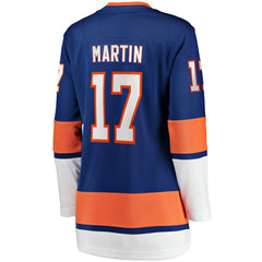 NHL Matt Martin New York Islanders Fanatics Women's Home Team Breakaway Player Jersey