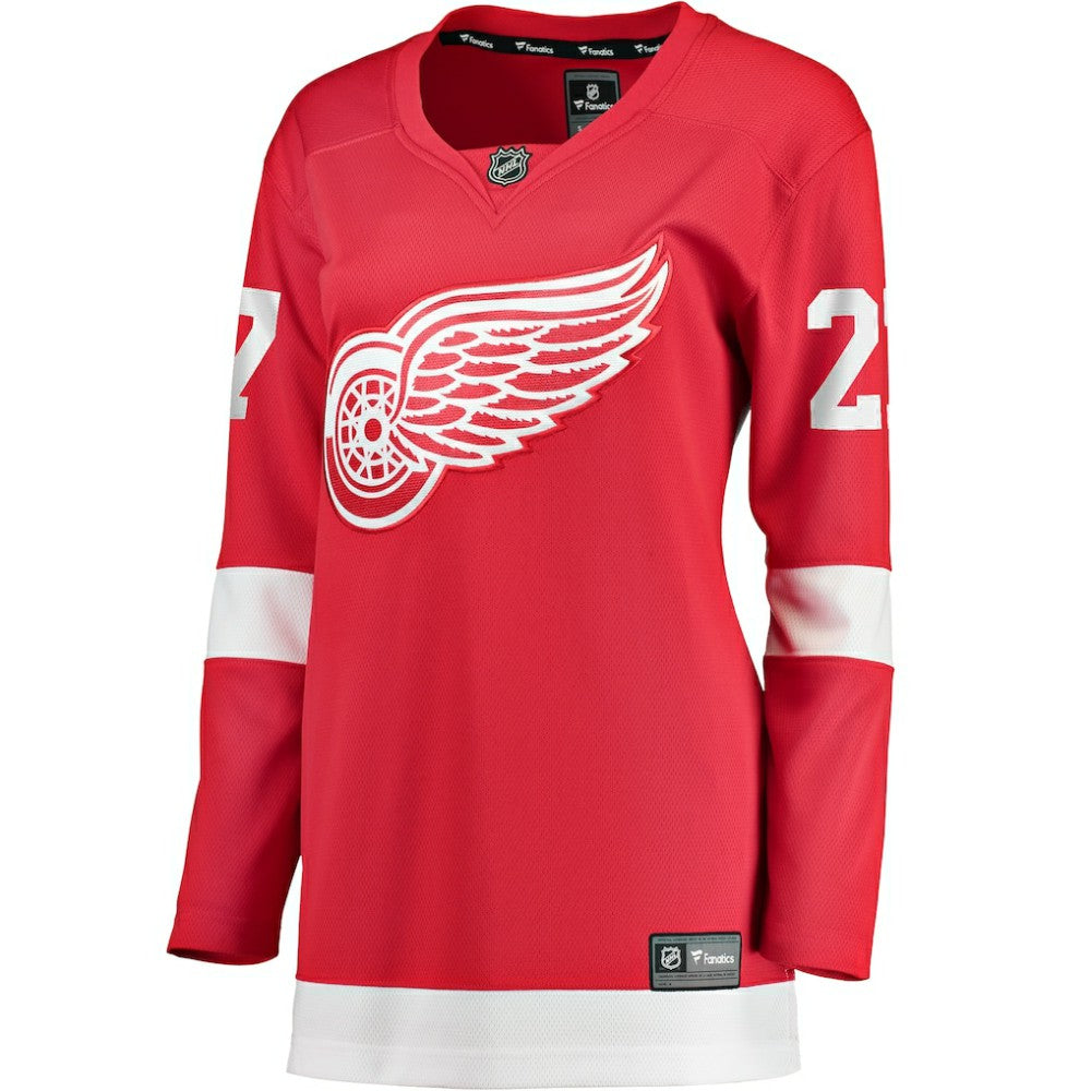 NHL Michael Rasmussen Detroit Red Wings Fanatics Women's Home Breakaway Player Jersey