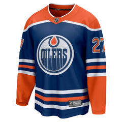 NHL Brett Kulak Edmonton Oilers Fanatics Home Breakaway Player Jersey