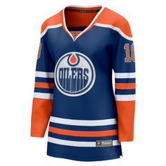 NHL Zach Hyman Edmonton Oilers Fanatics Women's Home Breakaway Player Jersey