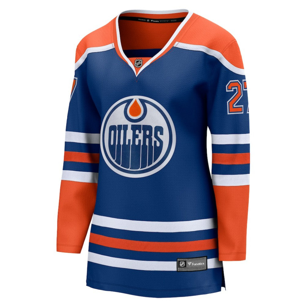 NHL Brett Kulak Edmonton Oilers Fanatics Women's Home Breakaway Player Jersey