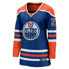 NHL Brett Kulak Edmonton Oilers Fanatics Women's Home Breakaway Player Jersey