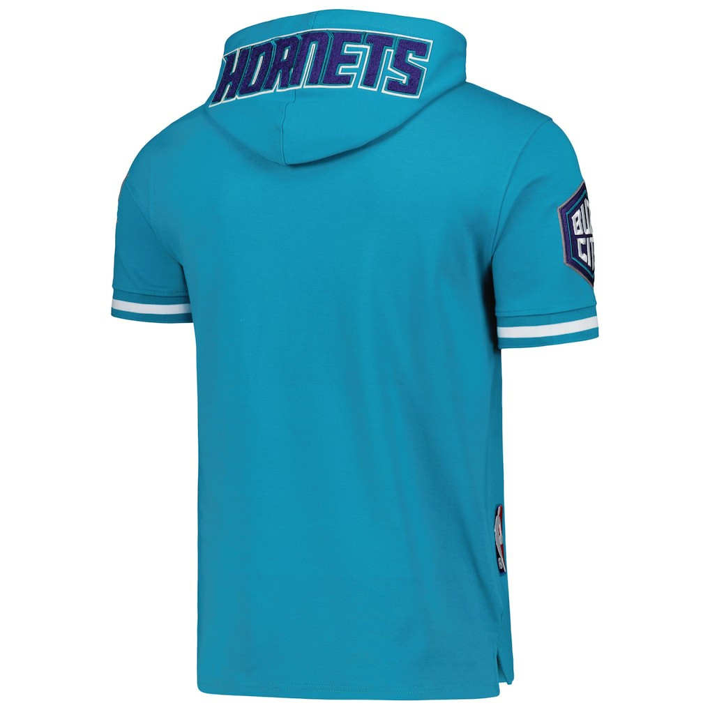 LaMelo Ball Charlotte Hornets Pro Standard Name & Number Short Sleeve Pullover Hoodie