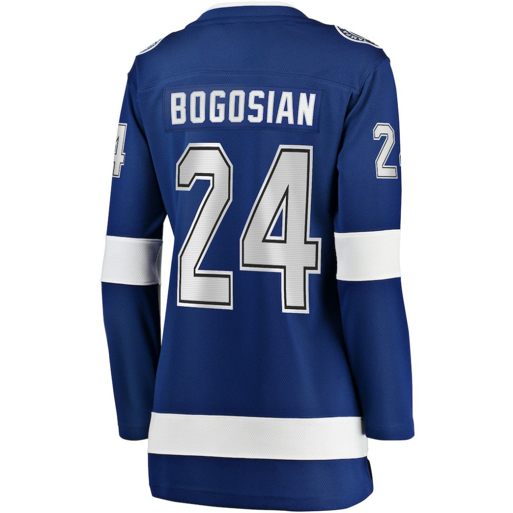 NHL Zach Bogosian Tampa Bay Lightning Fanatics Women's Home Breakaway Player Jersey