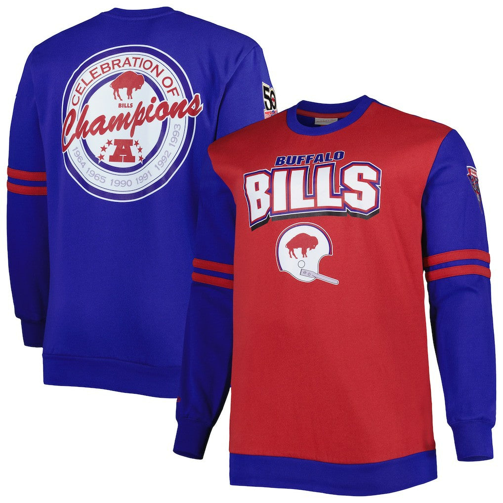 Big & Tall Celebration of Champions Pullover Sweatshirt - Buffalo Bills Pullover