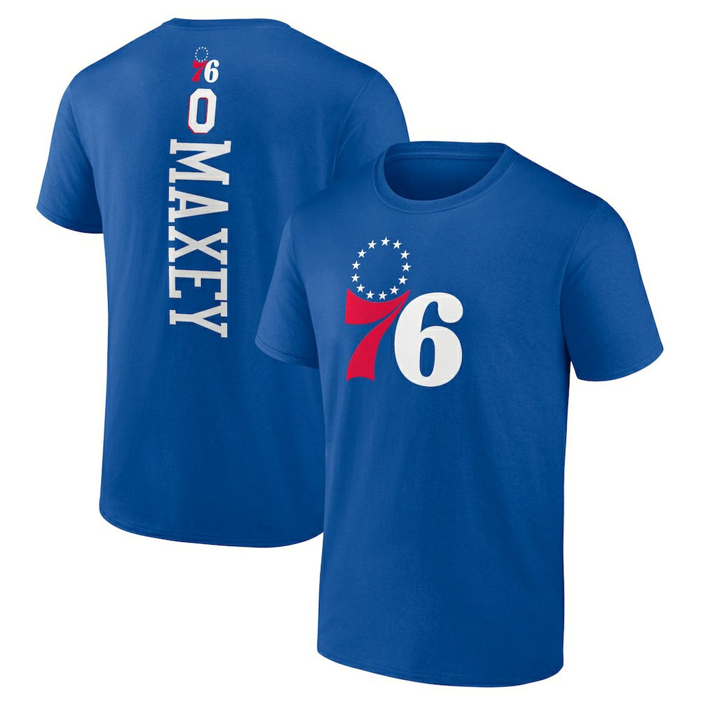 Tyrese Maxey Philadelphia 76ers Playmaker Name & Number T-Shirt