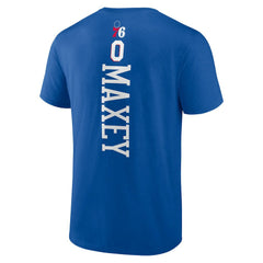 Tyrese Maxey Philadelphia 76ers Playmaker Name & Number T-Shirt