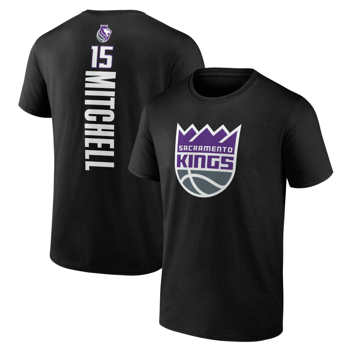 Davion Mitchell Sacramento Kings Playmaker Name & Number T-Shirt