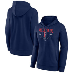 Navy Boston Red Sox Women's Team Live For It Pullover Hoodie