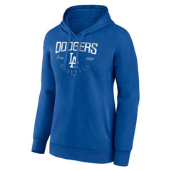 Royal Los Angeles Dodgers Women's Team Live For It Pullover Hoodie