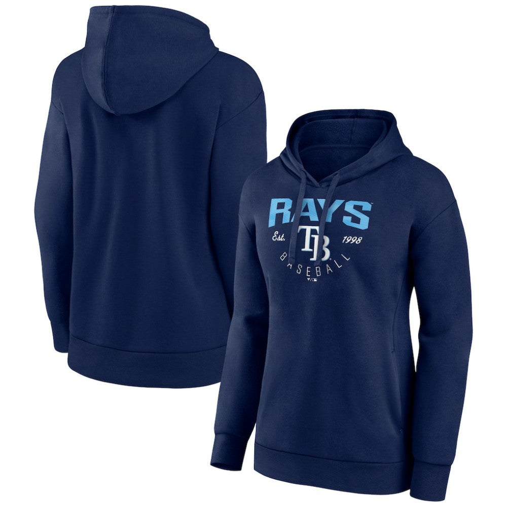 Navy Tampa Bay Rays Women's Team Live For It Pullover Hoodie