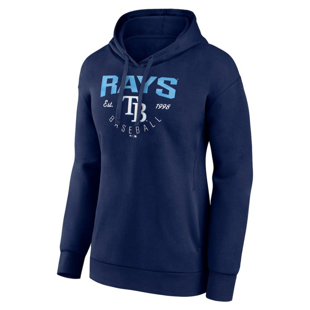 Navy Tampa Bay Rays Women's Team Live For It Pullover Hoodie