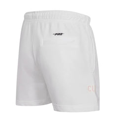White Chicago Cubs Pro Standard Women's Washed Neon Shorts