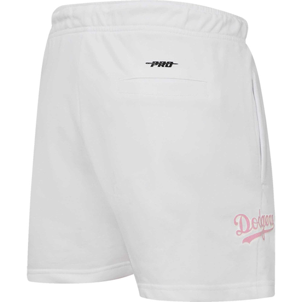 White Los Angeles Dodgers Pro Standard Women's Washed Neon Shorts
