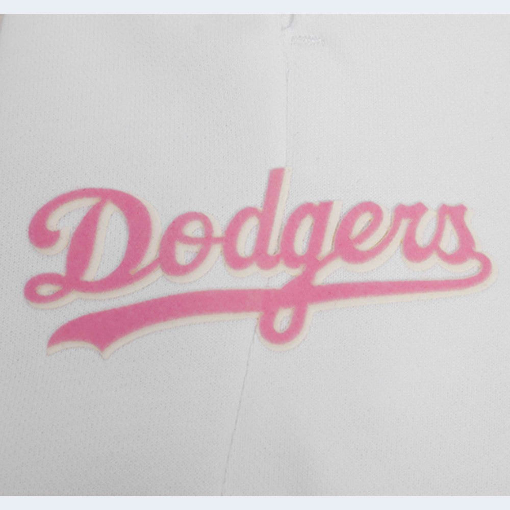 White Los Angeles Dodgers Pro Standard Women's Washed Neon Shorts