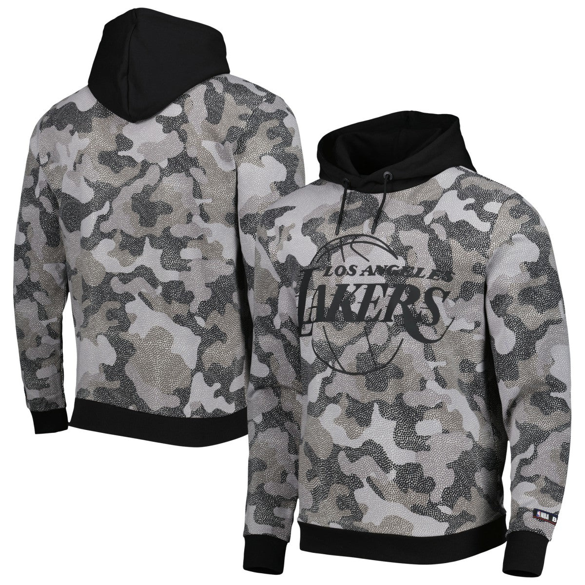 Los Angeles Lakers Hugo Boss x NBA Camo Pullover Hoodie