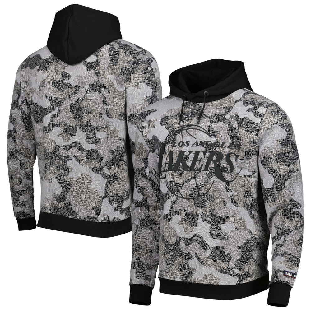 Los Angeles Lakers Hugo Boss x NBA Camo Pullover Hoodie