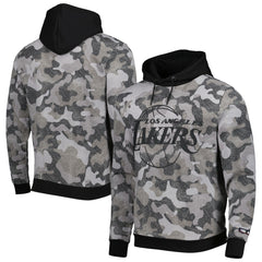 Los Angeles Lakers Hugo Boss x NBA Camo Pullover Hoodie