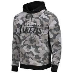 Los Angeles Lakers Hugo Boss x NBA Camo Pullover Hoodie