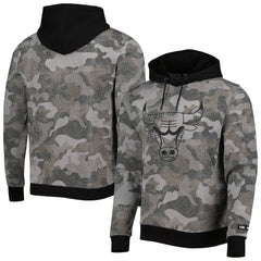 Chicago Bulls Hugo Boss Camo Pullover Hoodie