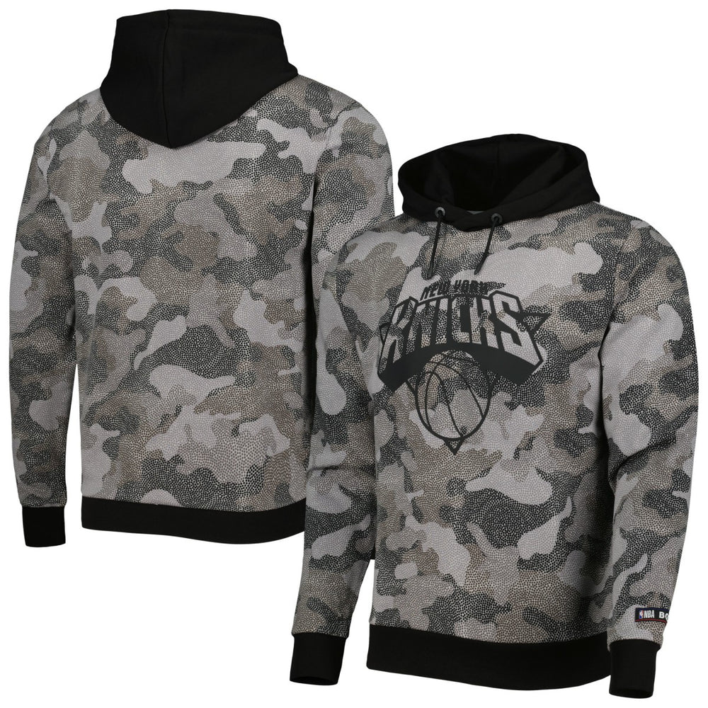 New York Knicks Hugo Boss Camo Pullover Hoodie