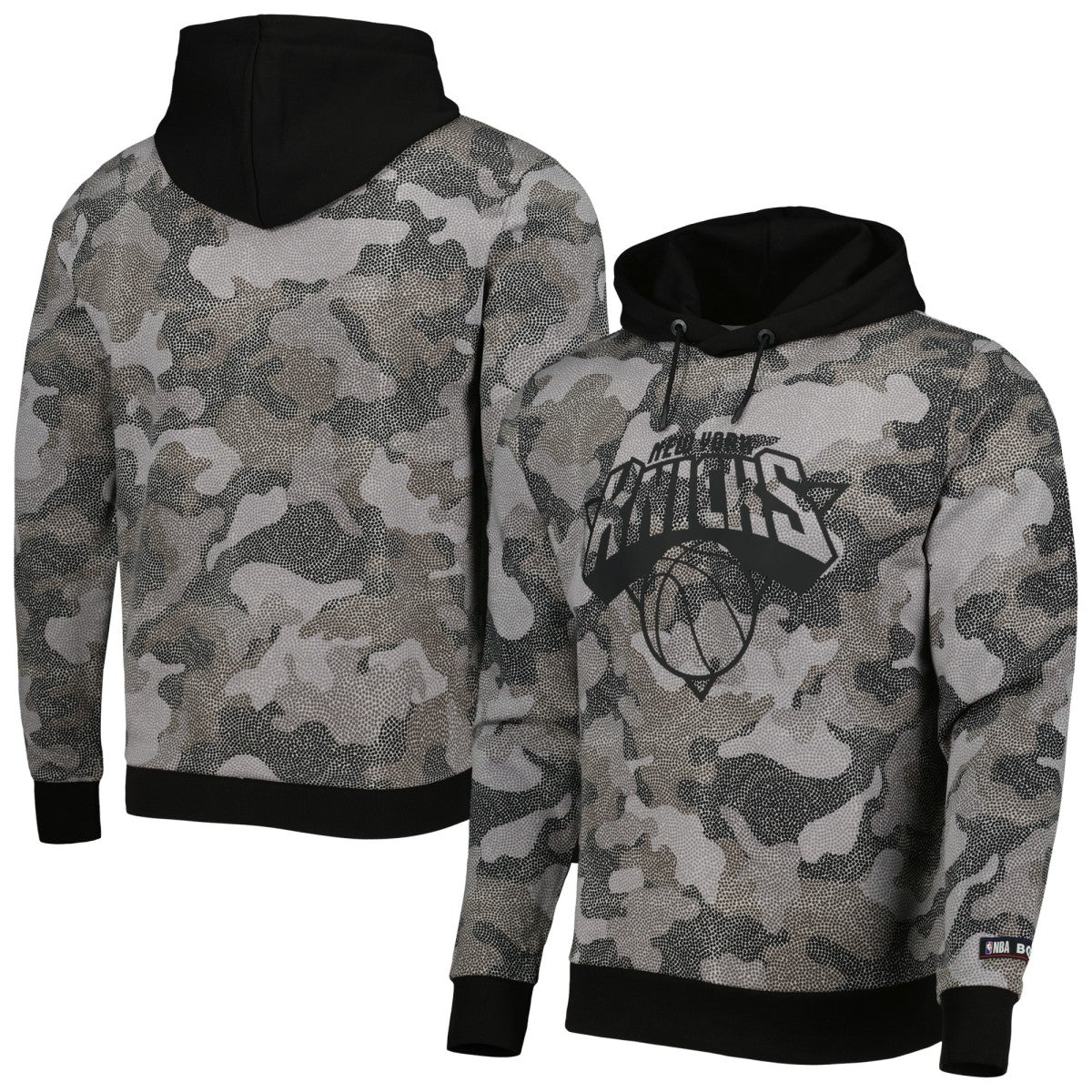 New York Knicks Hugo Boss Camo Pullover Hoodie