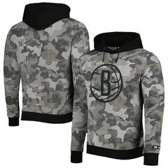 Brooklyn Nets Hugo Boss Camo Pullover Hoodie