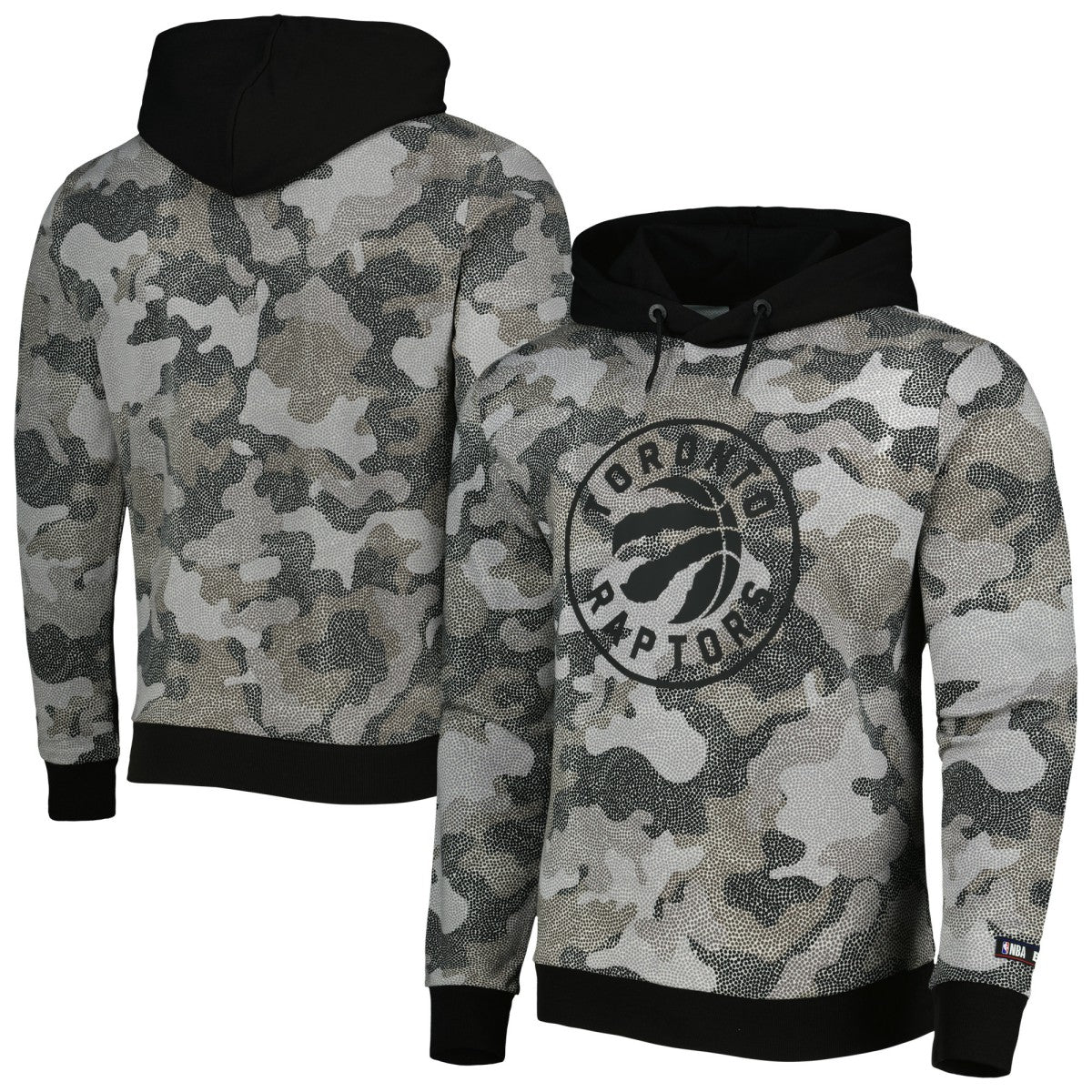 Toronto Raptors Hugo Boss Camo Pullover Hoodie