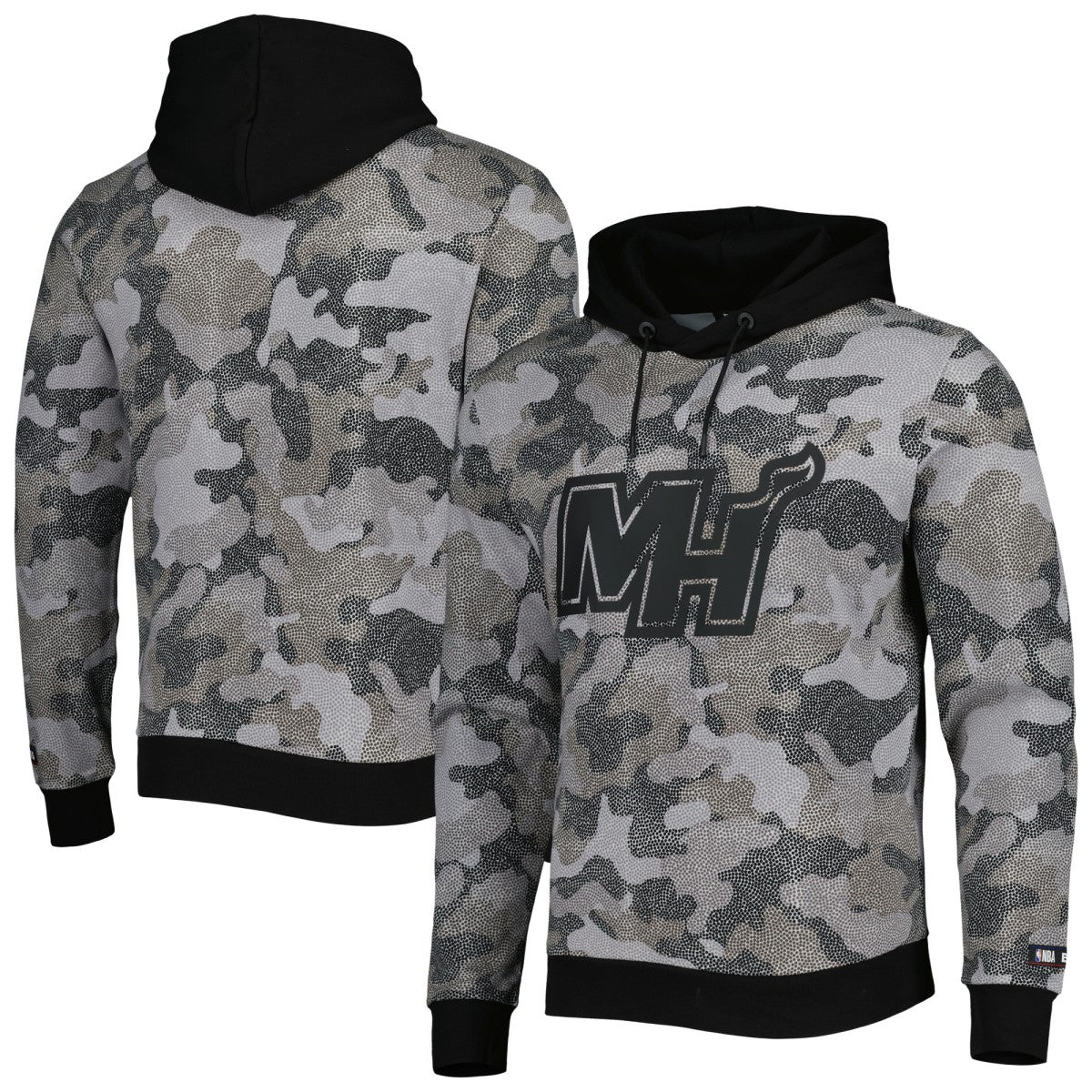 Miami Heat Hugo Boss Camo Pullover Hoodie