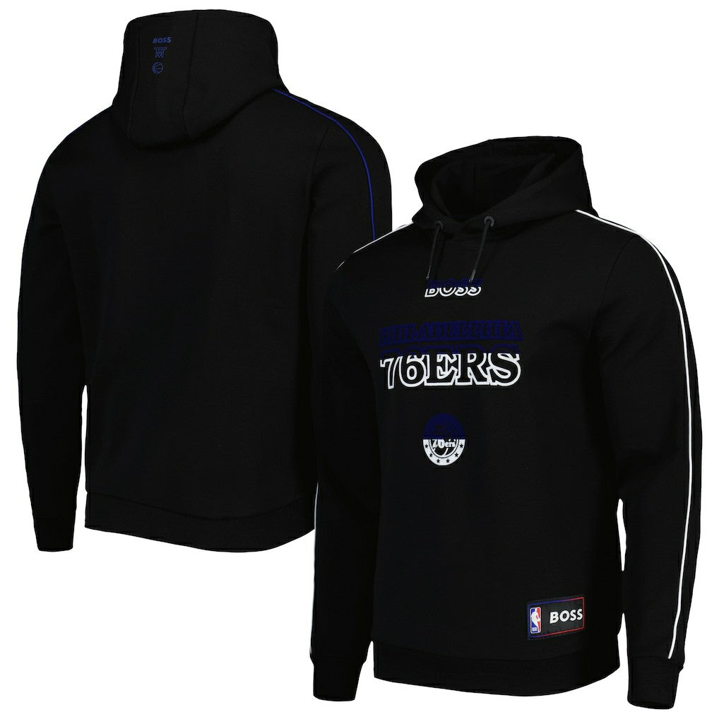 Philadelphia 76ers NBA x Hugo Boss Team Bounce Tri-Blend Pullover Hoodie