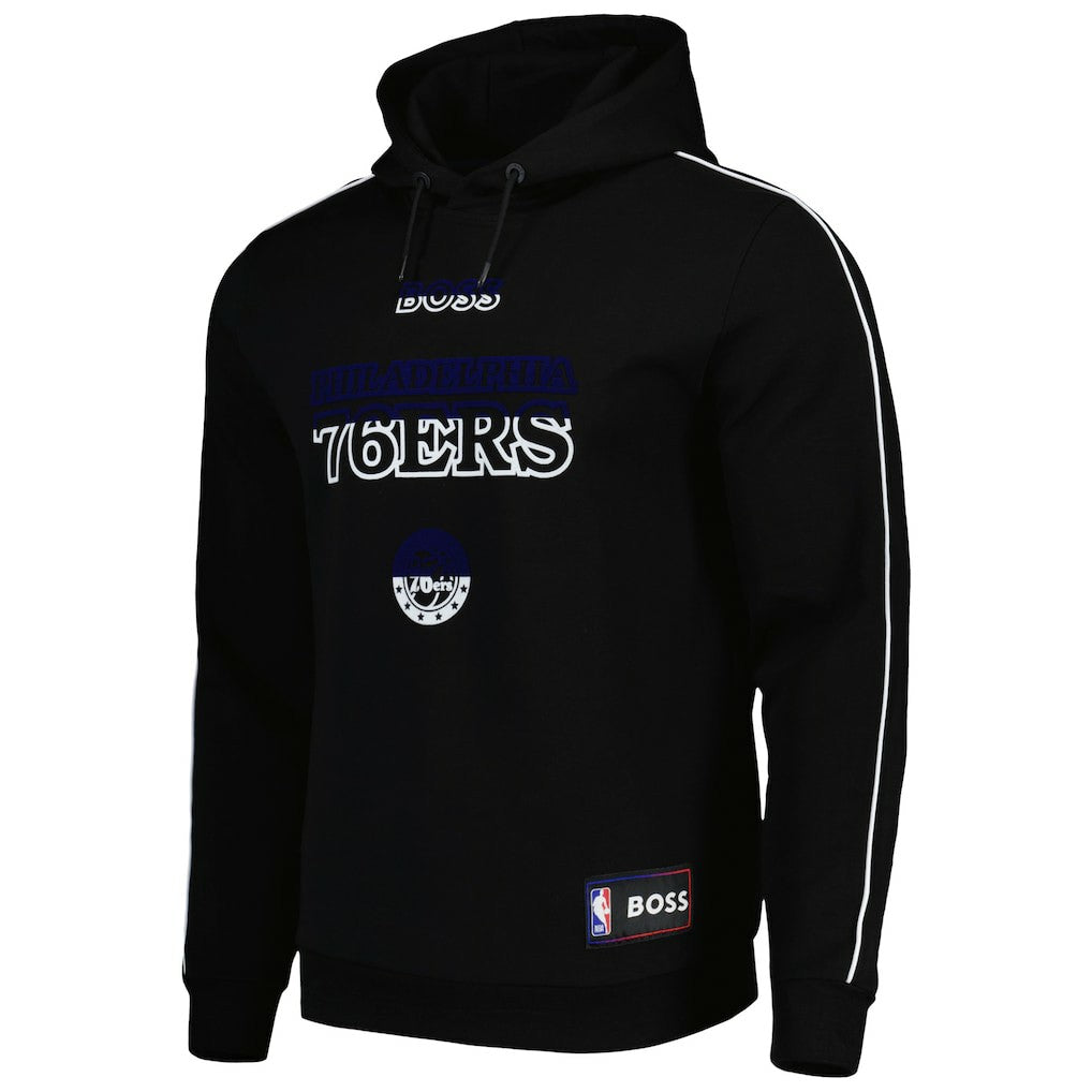 Philadelphia 76ers NBA x Hugo Boss Team Bounce Tri-Blend Pullover Hoodie