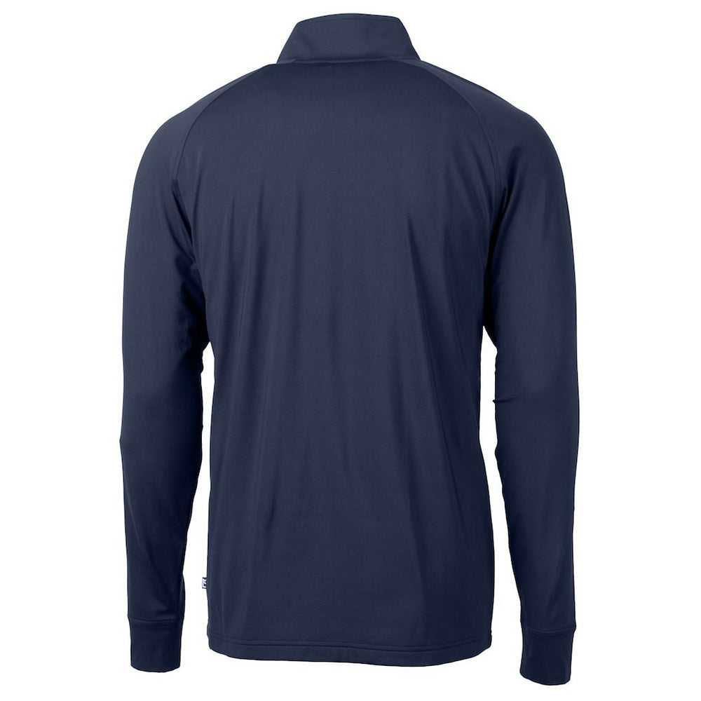 Cutter & Buck Adapt Eco Knit Stretch Recycled Big & Tall Quarter-Zip Throwback Pullover Top - Chicago Bears Pullover