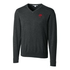 Cutter & Buck Throwback Logo Lakemont Tri-Blend Big & Tall V-Neck Pullover Sweater - Buffalo Bills Pullover