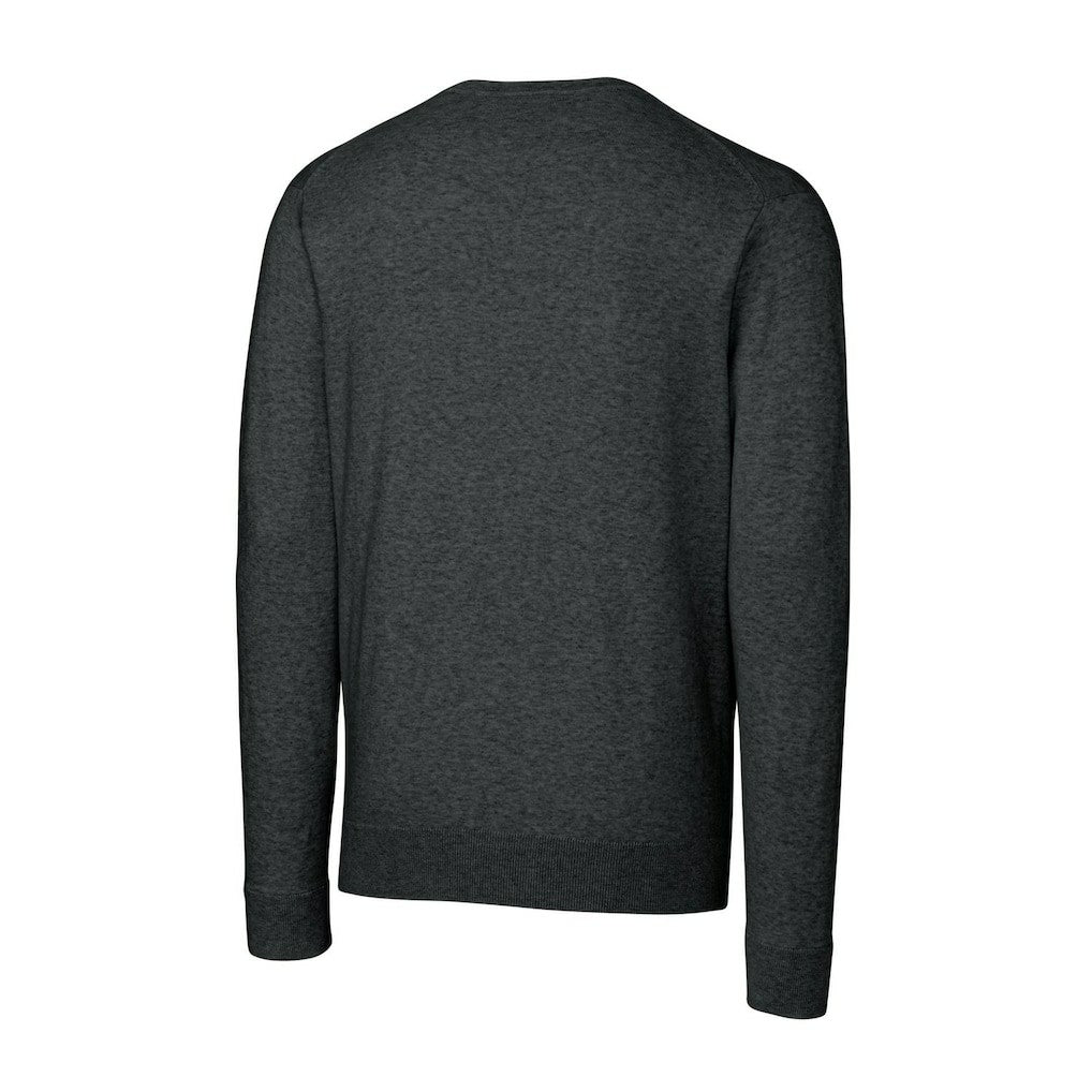 Cutter & Buck Throwback Logo Lakemont Tri-Blend Big & Tall V-Neck Pullover Sweater - New York Giants Pullover