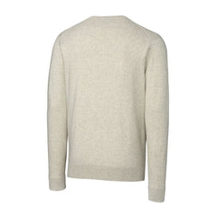 Cutter & Buck Throwback Logo Lakemont Tri-Blend Big & Tall V-Neck Pullover Sweater - New York Giants Pullover