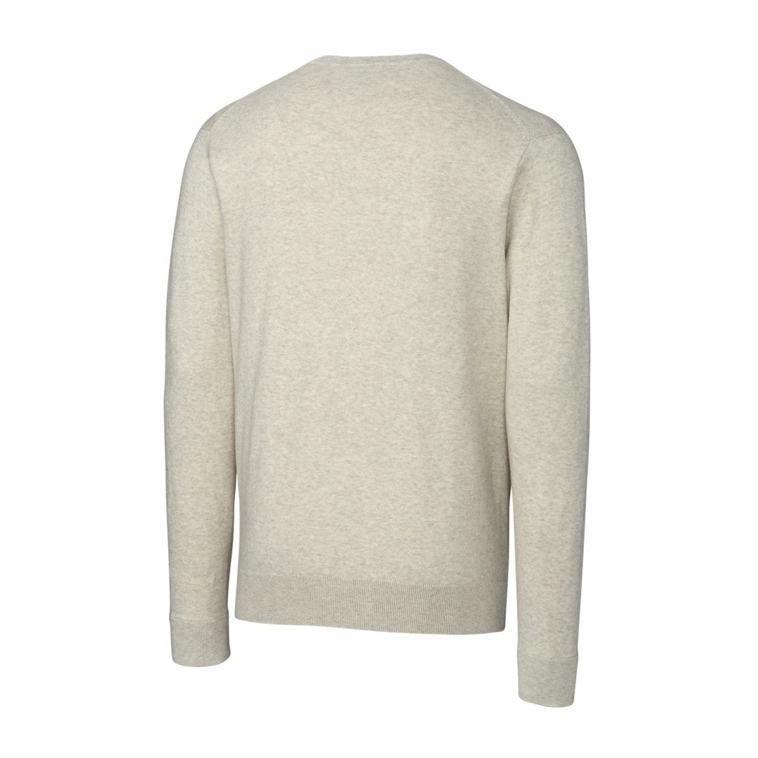Cutter & Buck Throwback Logo Lakemont Tri-Blend Big & Tall V-Neck Pullover Sweater - Detroit Lions Pullover