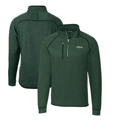 Cutter & Buck Mainsail Sweater-Knit Big & Tall Half-Zip Pullover Jacket - New York Jets Pullover