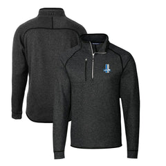 Cutter & Buck Mainsail Sweater-Knit Big & Tall Half-Zip Pullover Jacket - Detroit Lions Pullover