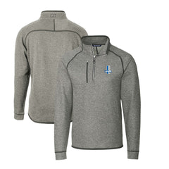 Cutter & Buck Mainsail Sweater-Knit Big & Tall Half-Zip Pullover Jacket - Detroit Lions Pullover