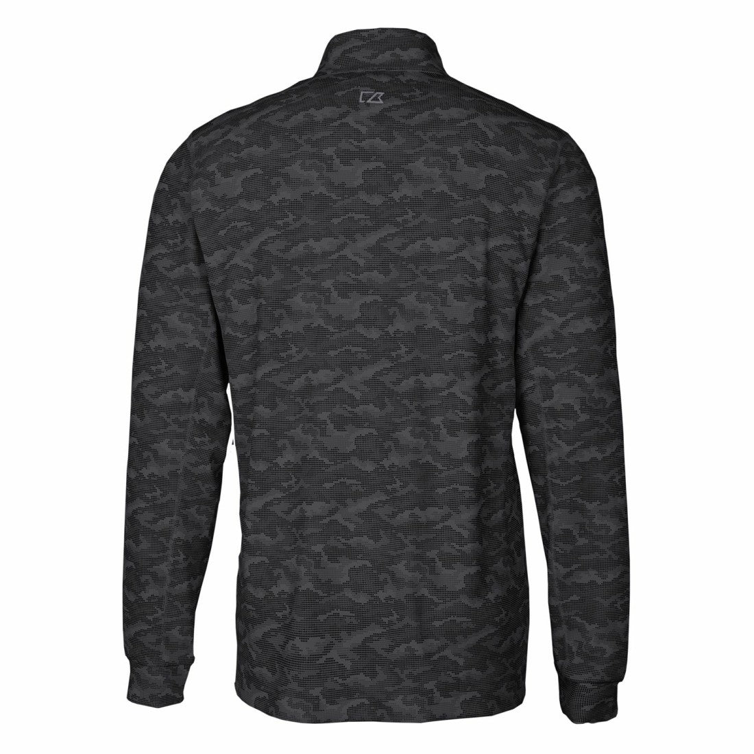 Cutter & Buck Throwback Logo Big & Tall Traverse Camo Print Stretch Quarter-Zip Pullover Top - Tampa Bay Buccaneers Pullover