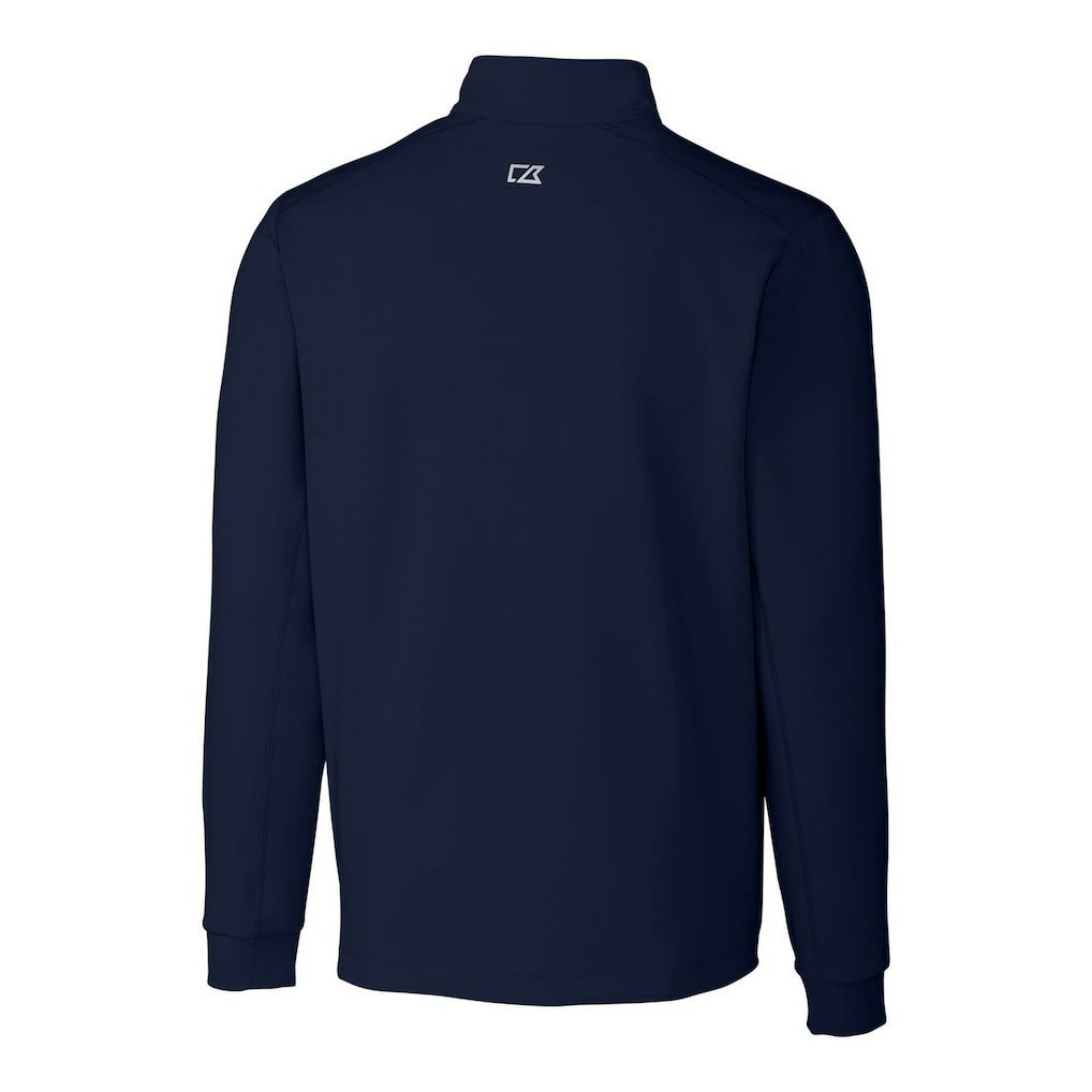 Cutter & Buck Throwback Logo Traverse Stretch Quarter-Zip Big & Tall Pullover Top - Chicago Bears Pullover