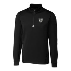 Cutter & Buck Throwback Logo Traverse Stretch Quarter-Zip Big & Tall Pullover Top - Las Vegas Raiders Pullover