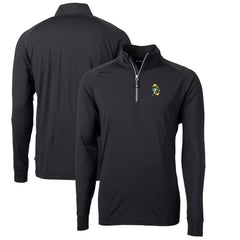 Cutter & Buck Adapt Eco Knit Stretch Recycled Quarter-Zip Throwback Pullover Top - Green Bay Packers Pullover