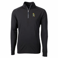 Cutter & Buck Adapt Eco Knit Stretch Recycled Quarter-Zip Throwback Pullover Top - Green Bay Packers Pullover