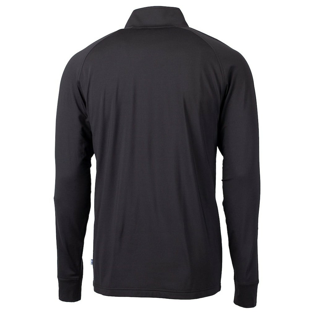 Cutter & Buck Adapt Eco Knit Stretch Recycled Quarter-Zip Throwback Pullover Top - New Orleans Saints Pullover
