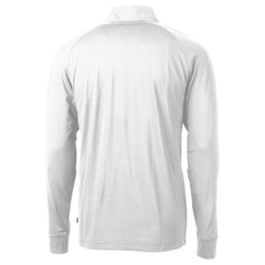 Cutter & Buck Adapt Eco Knit Stretch Recycled Quarter-Zip Throwback Pullover Top - Chicago Bears Pullover
